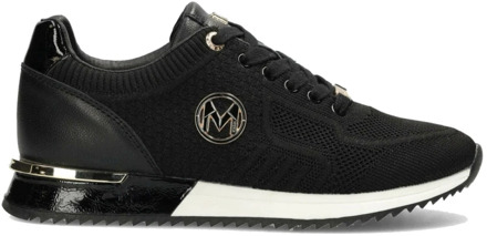 Mexx Glitter Zwarte Vrijetijdssneakers Mexx , Black , Dames - 39 Eu,37 Eu,38 Eu,40 EU