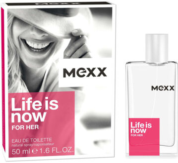 Mexx Life Is Now Woman - 50ml - Eau de toilette