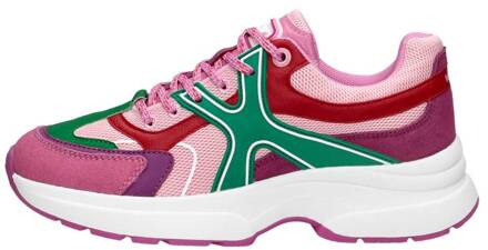 Mexx Loyce Sneaker Dames Roze/Multi