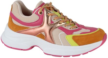 Mexx Loyce Sneakers oranje Textiel - 39,38,41,40,37,36