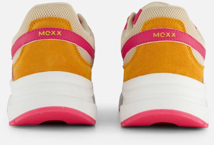 Mexx Loyce Sneakers oranje Textiel - 39,38,42,40,37,36