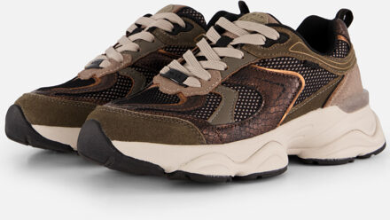 Mexx Norah Komo Sneakers zwart Synthetisch - 36,37,38,39,40,41,42