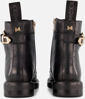 Mexx Phard Mabel Veterboots zwart Leer - 36,37,38,39,40,41