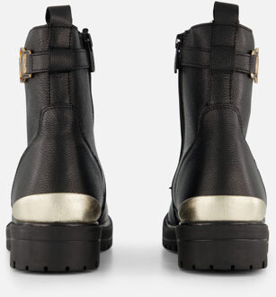 Mexx Rosie Roos Enkellaarsjes zwart Leer - 38