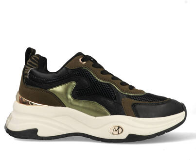 Mexx Sneakers Palma Ora MI001002653W-7100 Groen / Zwart-37 maat 37