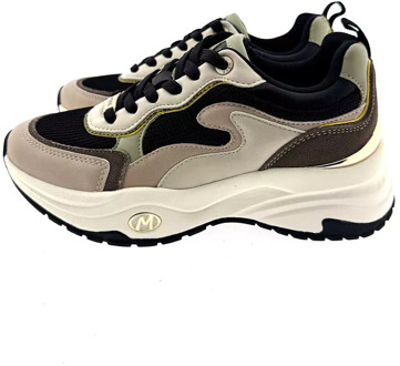 Mexx Sneakers Palma Ora MIEV1005743W-3114 Wit / Zwart-36 maat 36