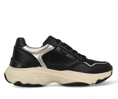 Mexx Sneakers Radja Pax MI001001453W-1113 Zwart / Zilver-37 maat 37
