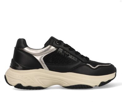Mexx Sneakers Radja Pax MI001001453W-1113 Zwart / Zilver maat