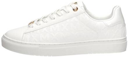 Mexx Witte Loua Sneaker met Gouden Details Mexx , White , Dames - 40 Eu,39 Eu,38 Eu,41 Eu,37 EU