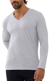 Mey Dry Cotton Colour Long Sleeves Grijs,Blauw - Small,Medium,Large,X-Large,XX-Large