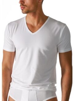 Mey Dry Cotton V-Neck Shirt Zwart,Wit - Small,Medium,Large,X-Large,XX-Large,3XL,4XL