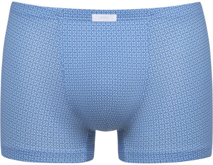 Mey Microfiber boxershort blue print Blauw - L