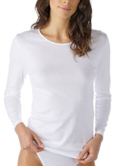 Mey Noblesse Long-Sleeved Shirt Zwart,Wit - 38,40,42,44,46,48,50