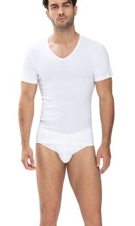 Mey Noblesse V-hals T-shirt Wit - XL,XXL,3XL,L