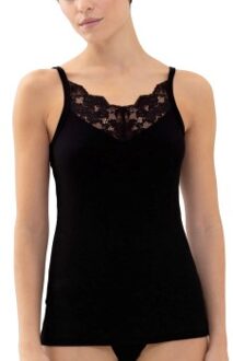 Mey Organic Cotton Spaghetti Top * Actie * Zwart,Wit - X-Small,Small,Medium,Large,X-Large