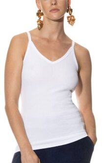 Mey Spaghetti Strap Top Wit - X-Small,Small,Medium,Large,X-Large