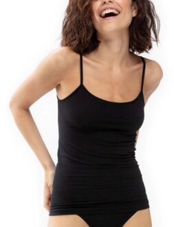 Mey Superfine Organic Spaghetti Top * Actie * Beige,Zwart,Wit - 36,38,40,42,44,46