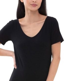 Mey Superfine Organic V-Neck T-Shirt * Actie * Beige,Zwart,Wit - 36,38,40,42,44,46,48