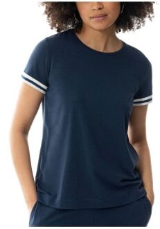 Mey Tessie T-shirt With Cuffs * Actie * Blauw - X-Small,Small,Medium,Large,X-Large,XX-Large