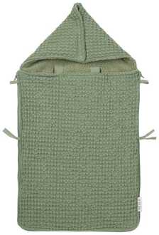 Meyco autostoel voetenzak Wafel Teddy