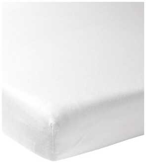 Meyco jersey hoeslaken boxmatras - 75x95 cm - wit