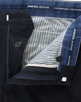 Meyer Dublin pantalon - maat 48 Blauw