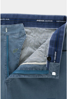 Meyer Katoenen broek dublin art.9-3009 1279300900/16 Blauw - 52