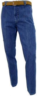 Meyer Pantalone jeans mod. Rio 1-4145/18 Meyer , Blue , Heren - Xl,4Xl
