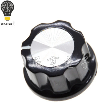 MF-A03 RV24YN20S Potentiometer Knob Cap Inner 6.4mm Rotary Switch Bakelite Knob WH118 WX050 Potentiometer Switch