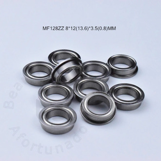 MF128ZZ 8*12(13.6)*3.5(0.8)MM 10pieces free shipping bearing F678ZZ LF1280ZZ ABEC-5 Flange bearings chrome steel bearing