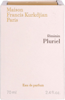 MFKP Pluriel Femme Edp Spray70 ml. - One Size