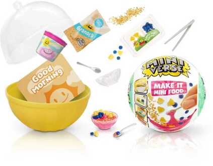 MGA Entertainment Miniverse - Make It Mini Food Cafe Series 3 Knutselen
