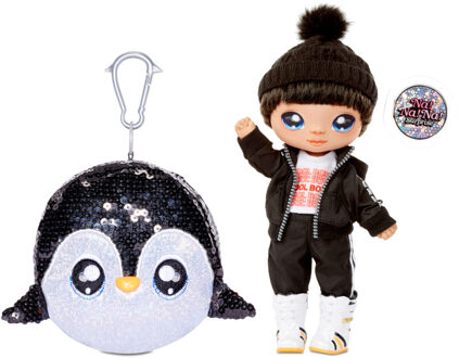 MGA Entertainment Na! Na! Na! Surprise - 2-in-1 Pom Sparkle Doll - Andre Avalanche - Modepop Multikleur