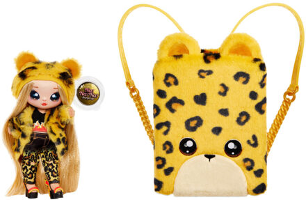 MGA Entertainment Na! Na! Na! Surprise 3-in-1 Backpack Bedroom Series 2 Playset - Jennel Jaguar Pop