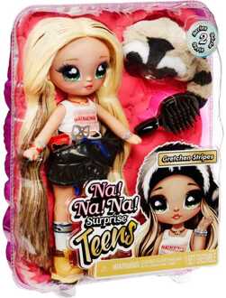 MGA Entertainment Na! Na! Na! Surprise - Teens - Gretchen Stripes - Serie 2 - Modepop