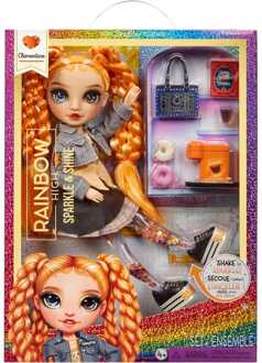 MGA Entertainment Rainbow High Sparkle & Shine - Clementine Pop