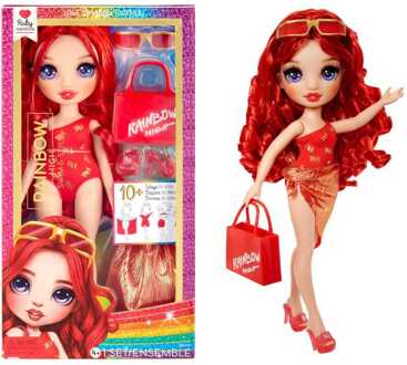 MGA Entertainment Rainbow High Swim & Style - Ruby Pop