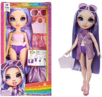 MGA Entertainment Rainbow High Swim & Style - Violet Pop