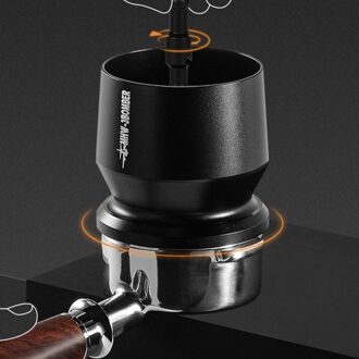 MHW-3BOMBER 51-54mm Aluminium Alloy Coffee Powder Picker Dosing Cup with Dosing Ring Blind Shaker Coffee Powder Receiver Container Press Coffee Espresso Distribution Tool Fits 51-54mm Portafilter