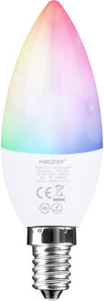 Mi Light MiBoxer - LED Lamp - Smart Kaarslamp - Wifi LED - Slimme LED - 4W - E14 Fitting - RGB+CCT - Aanpasbare Kleur