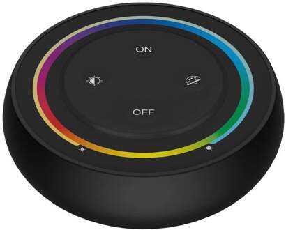 Mi Light MiBoxer RGB-CCT afstandsbediening 2.4G 1-zone rond zwart - LED0234