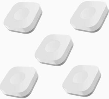 MI Mijia Aqara Smart Draadloze Schakelaar Slimme Afstandsbediening Een Sleutel Controle Aqara Intelligente Home Security APP Controle Zonder Gyro 5 stk Aqara Switch