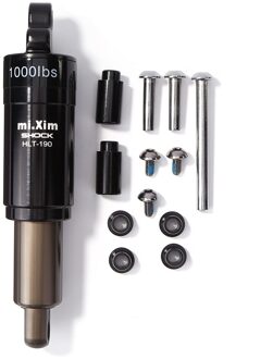 Mi Xim Berg Fiets Achter Schokdemper Alu Mi Num Legering Mtb Bike Geïntegreerde Lente Absorber Onderdelen 145Mm/170Mm/185Mm/210Mm HLT190