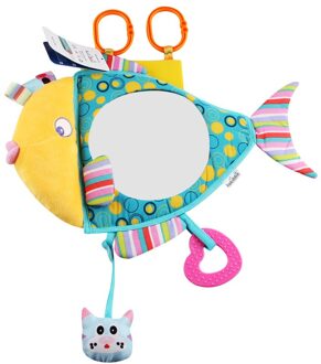 MIAOOWA 1PC Pasgeboren Baby Rammelaar Baby-autozitje Knuffel Schattige Dieren Beste Spiegel Achteruitkijkspiegel Baby Achterbank Speelgoed Baby 0-12 maanden