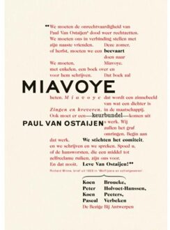 Miavoye - Boek Koen Peeters (9085425905)