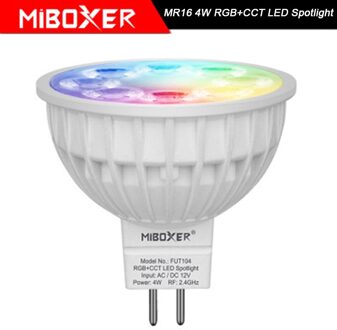 Miboxer 4W Rgb + Cct Led Spotlight FUT103 GU10 FUT104 MR16 Led Lamp Lamp Voor Slaapkamer Restaurant Zitkamer kok Kamer Verlichting
