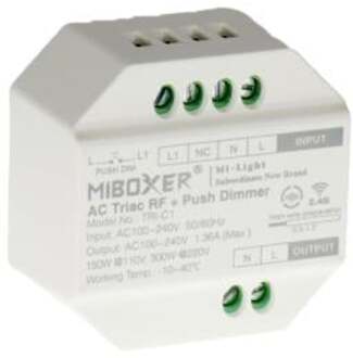 MiBoxer LED inbouw dimmer module geschikt voor pulsschakelaar - LED0299