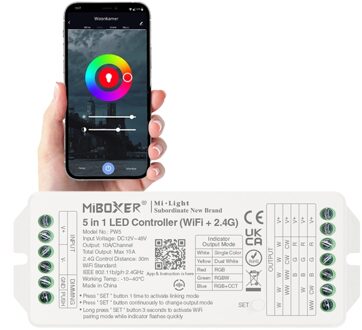 Miboxer ledstrip controller met ingebouwde wifi module