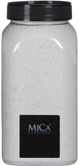 Mica Decorations deco Zand - 1 kg - wit - hoby zandkorrels