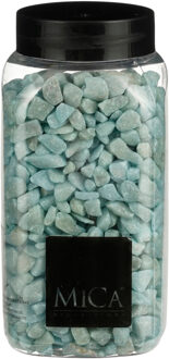 Mica Decorations decoratie steentjes - lichtblauw - 650ml - hobby steentjes